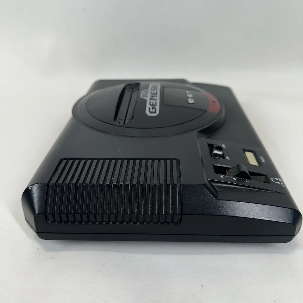 Sega Genesis 16-Bit Model No. 1601 Console w/ One Controller & Cords - TESTED